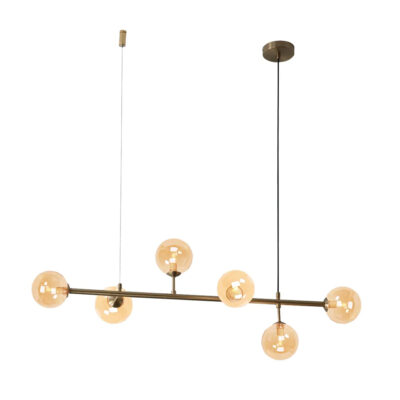 Pendente Abaporu Bella Bronze e Champagne