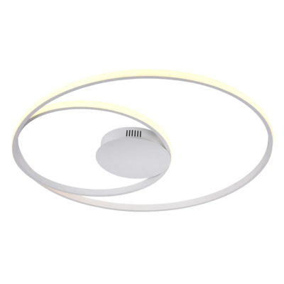 Plafon de Sobrepor Orbita Branco (d)54 +30cm (a)2cm 1x35w 3000k 2060lm