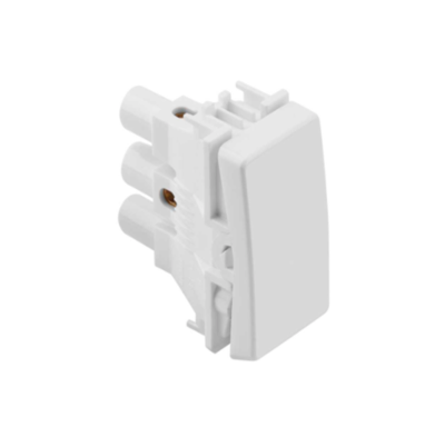 Interruptor paralelo 10 A 250V~ de 1 módulo com borne conexão parafuso branco Simon 19 19201-30