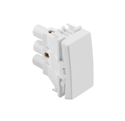 Interruptor intermediário 10 A 250V~ de 1 módulo com borne conexão parafuso branco Simon 19 19251-30